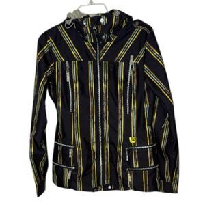 Burton Women’s Elevation Gmp Stripes Snowboard Jacket. Size Small.